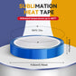 GIZMIX Heat Resistant Tape for Sublimation, 482°F High Temp Blue PET Tape for Heat Press, Electronics, 3D Printing, No-Residue Thermal Insulation Tape (5 Rolls, 108ft Each, 0.4"/0.8" Width)