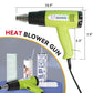 GIZMIX 1800W Heat Blower Gun – Dual-Speed Hot Air Gun with 6-Temperature Control for Crafts, Tumbler Shrink Wrap & DIY Projects