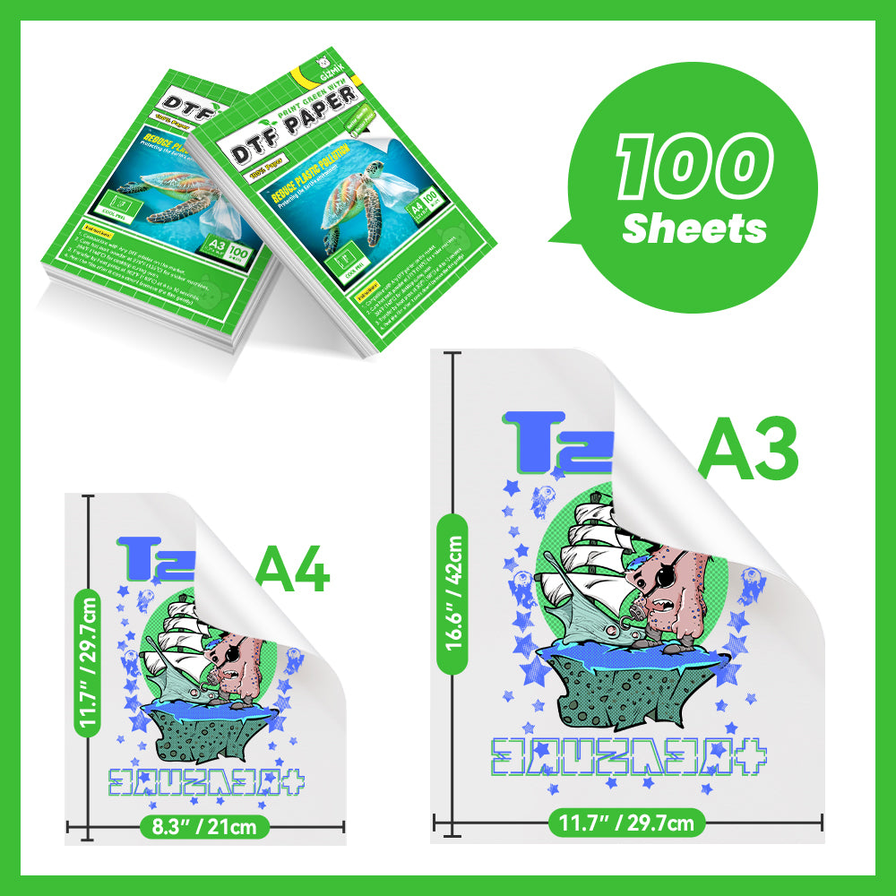 A3 GIZMIX Eco DTF Transfer Paper - 11.7