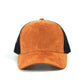 RANGELAB Faux Suede Trucker Hat with Mesh Back – Adjustable Snapback Baseball Cap for Men & Women