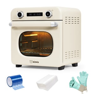 GIZMIX 18L Sublimation Oven 110V, 1400W Convection Heat Press Oven for Tumblers & Mugs, Fits 12oz–30oz Skinny Tumblers, 360° Hot Air Circulation, Digital Control, Includes Gloves & Sublimation Tools