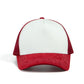 RANGELAB Red & White Trucker Hat with Mesh Back – Adjustable Snapback Baseball Cap for Men & Women