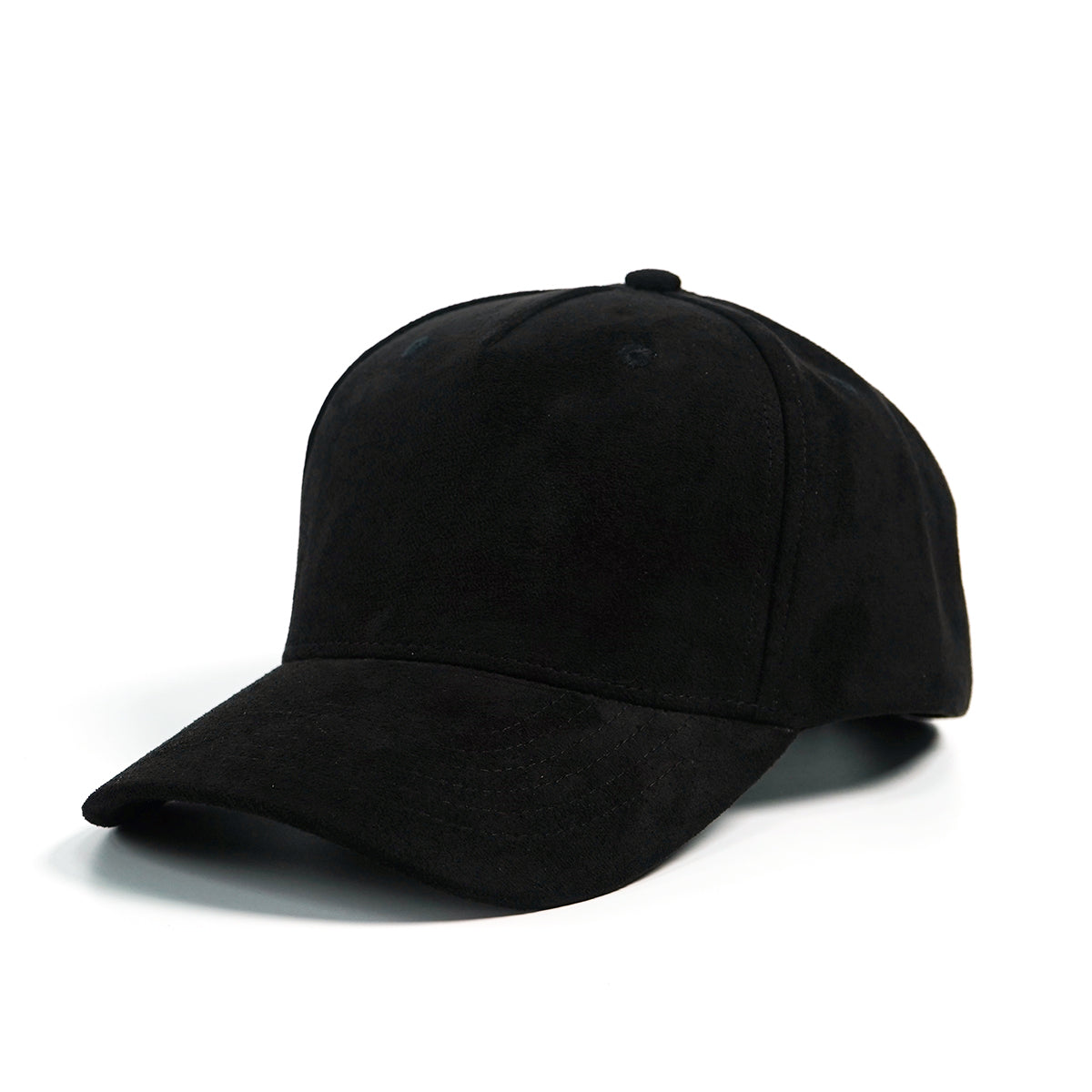 RANGELAB Black Faux Suede Baseball Cap – Adjustable Soft Hat for Men & Women