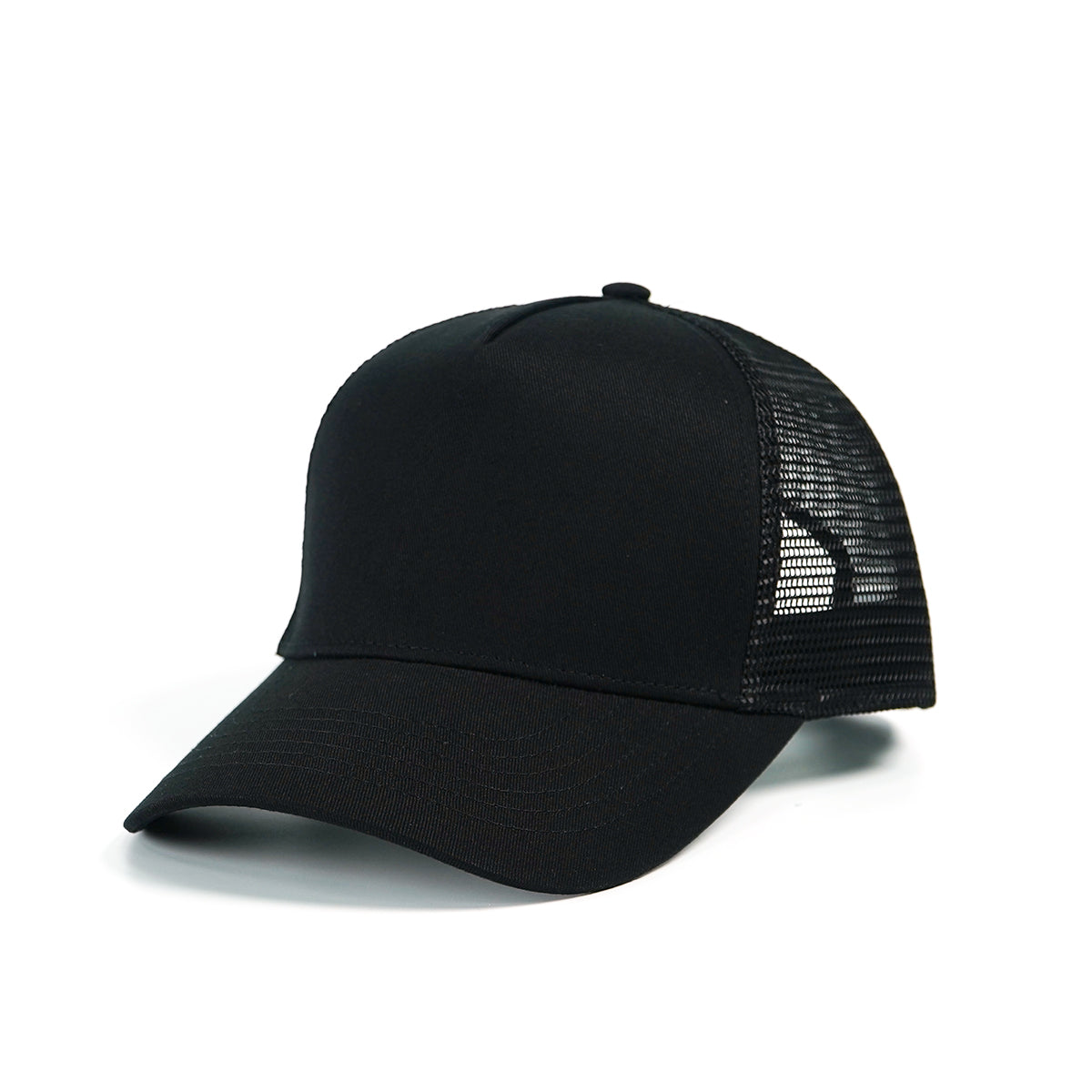 RANGELAB Black Mesh Trucker Hat – Adjustable Snapback Baseball Cap for Men & Women