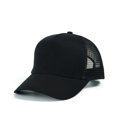RANGELAB Black Mesh Trucker Hat – Adjustable Snapback Baseball Cap for Men & Women