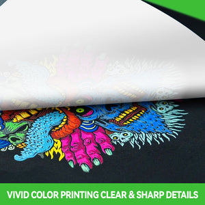 Papel de transferencia Eco DTF A3 y A4 – Despegado en frío, 100 hojas 