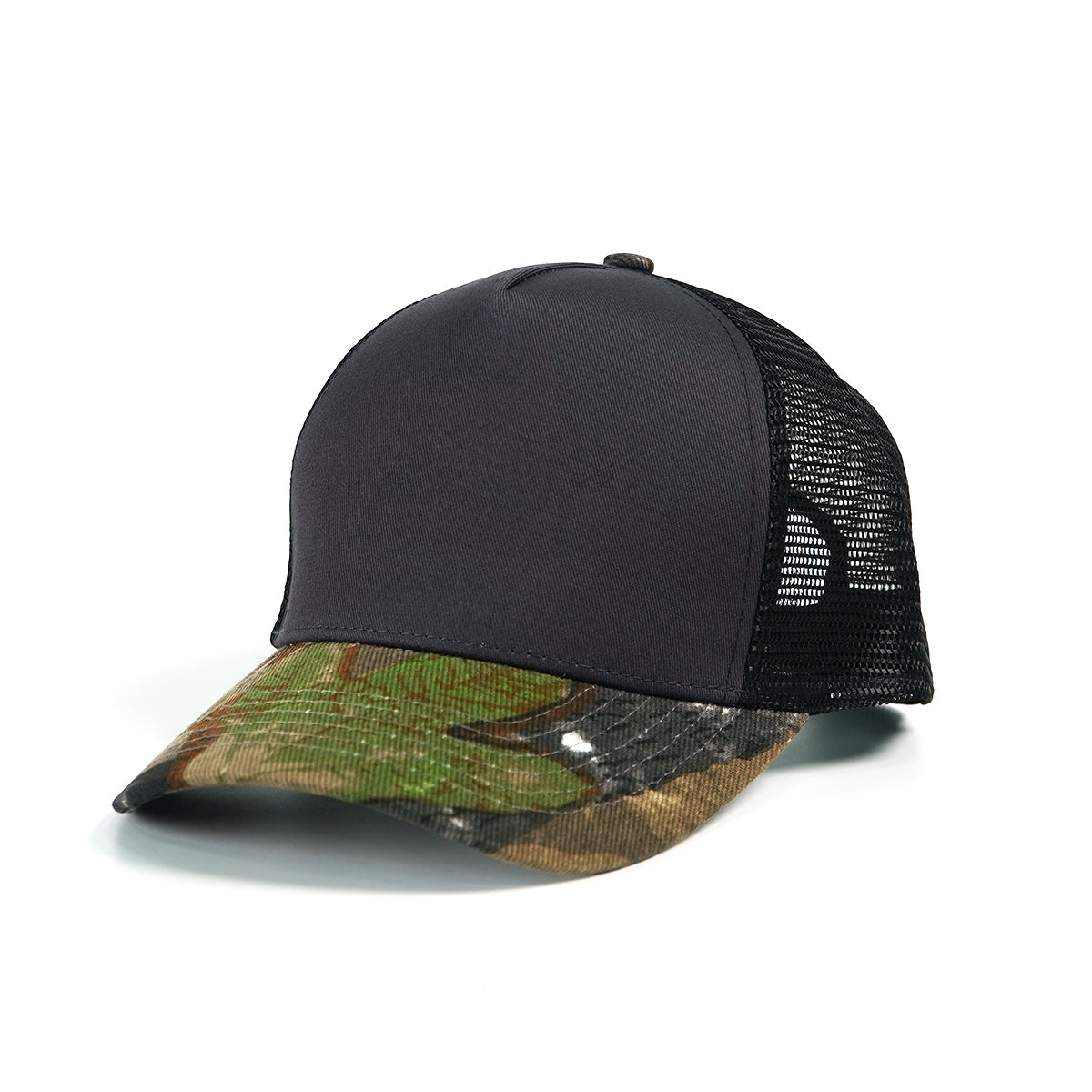 RANGELAB Camo Trucker Hat – Breathable Mesh Snapback Cap for Camping, Fishing & Everyday Wear