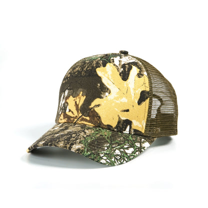 RANGELAB Camo Mesh Trucker Hat – Breathable Snapback Cap for Outdoor Life