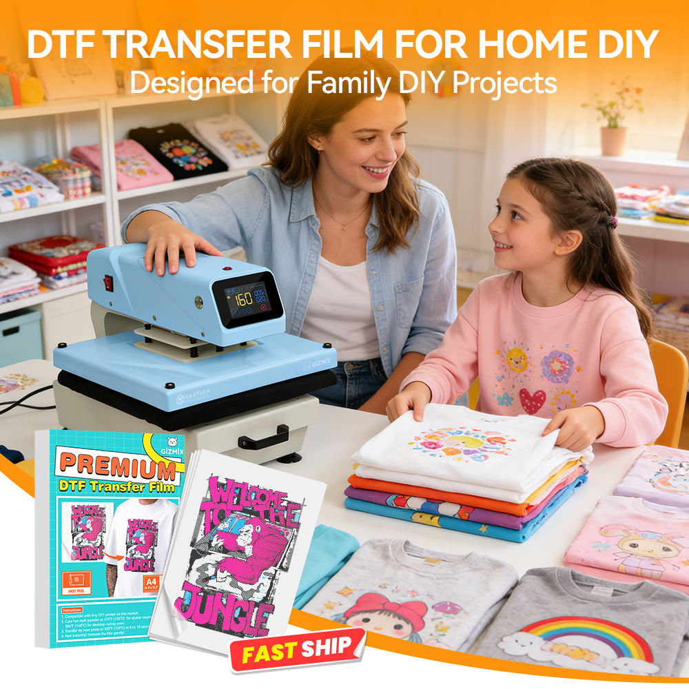 A3 GIZMIX DTF Transfer Film - 11.7
