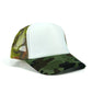 RANGELAB Camo Mesh Trucker Hat Blank Front Panel Adjustable Snapback Baseball Cap