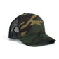 RANGELAB Camo Trucker Hat Mesh Snapback – Breathable Tactical Cap for Outdoor & Hiking
