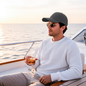 RANGELAB Classic Gray Adjustable Baseball Cap – Unisex Lightweight Breathable Dad Hat for Everyday Wear