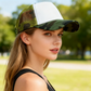 RANGELAB Camo Mesh Trucker Hat Blank Front Panel Adjustable Snapback Baseball Cap