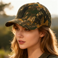 RANGELAB Woodland Camo Baseball Cap – Adjustable Outdoor Hunting Hat for Men & Women, Durable Cotton Twill Cap for Camping, Fishing & Hiking