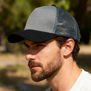 RANGELAB Outdoor Mesh Trucker Hat for Men & Women – Breathable Adjustable Snapback Cap for Hiking, Camping & Everyday Wear