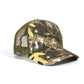 Brown Woodland Camo Trucker Hat – Breathable Mesh Back Adjustable Outdoor Baseball Cap