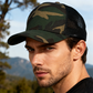 RANGELAB Camo Trucker Hat Mesh Snapback – Breathable Tactical Cap for Outdoor & Hiking