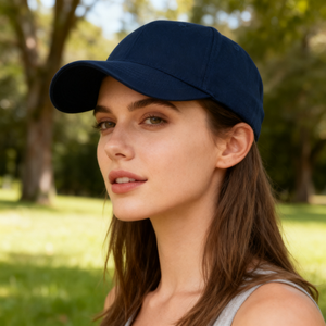 RANGELAB Classic Navy Blue Baseball Cap – Adjustable Cotton Hat for Men & Women