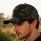 RANGELAB Woodland Camo Baseball Cap – Adjustable Outdoor Hat for Hiking, Camping & Everyday Wear