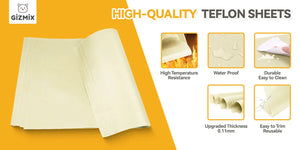 Non-Stick Teflon Sheets (Three-Pack)